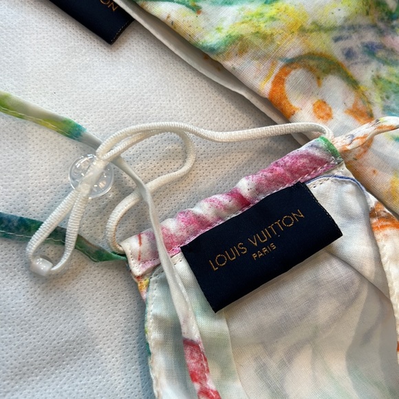 Louis Vuitton multi color cotton mask set - Picture 6 of 7